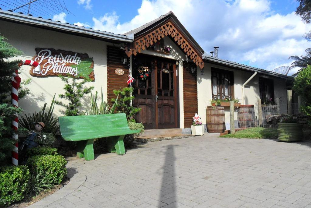 Pousada Dos Platanos Hotel Nova Petropolis Exterior photo